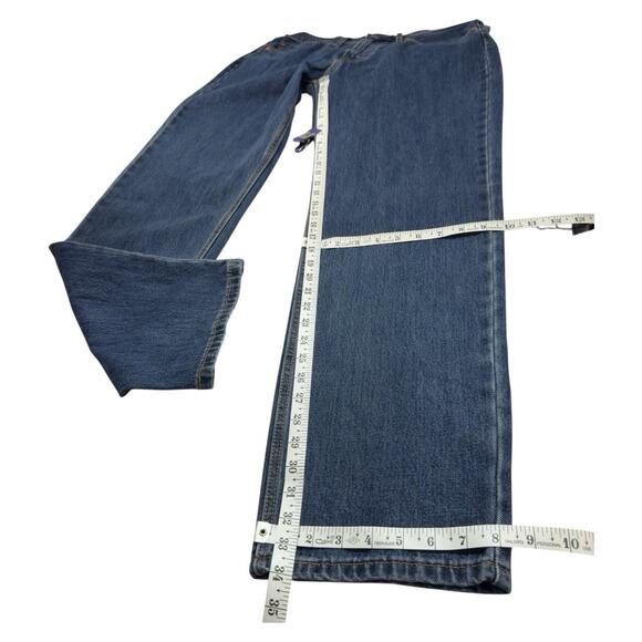 Levis 550 Jeans Relaxed Straight 34x34 Stonewash 4886 Cotton Casual Retro Skater - Picture 7 of 16